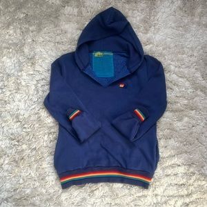 Aviator Nation Rainbow Hoodie Small